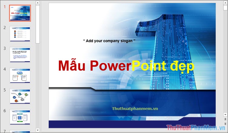 50+ Mẫu Powerpoint Đẹp Làm Thuyết Trình