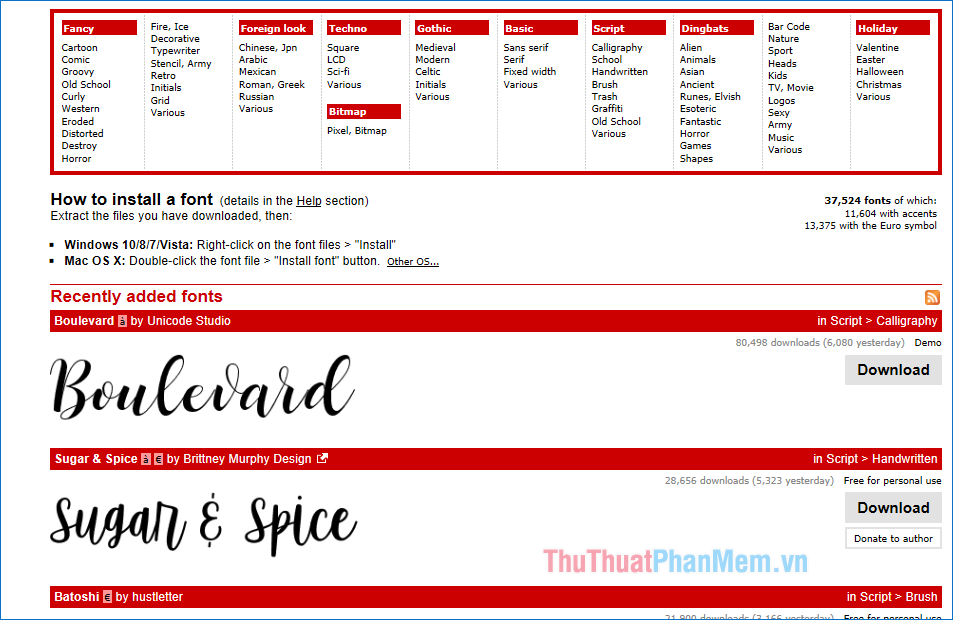 Tải font miễn phí - Bạn đang tìm kiếm các font chữ độc đáo, ngộ nghĩnh hay đơn giản chỉ là những kiểu chữ thông dụng để sử dụng cho các dự án của mình? Hãy truy cập vào các trang web chia sẻ font miễn phí và tải về những font chữ mà bạn yêu thích. Không chỉ tiết kiệm chi phí, bạn còn có thể tạo nên những thiết kế độc đáo và sáng tạo hơn.