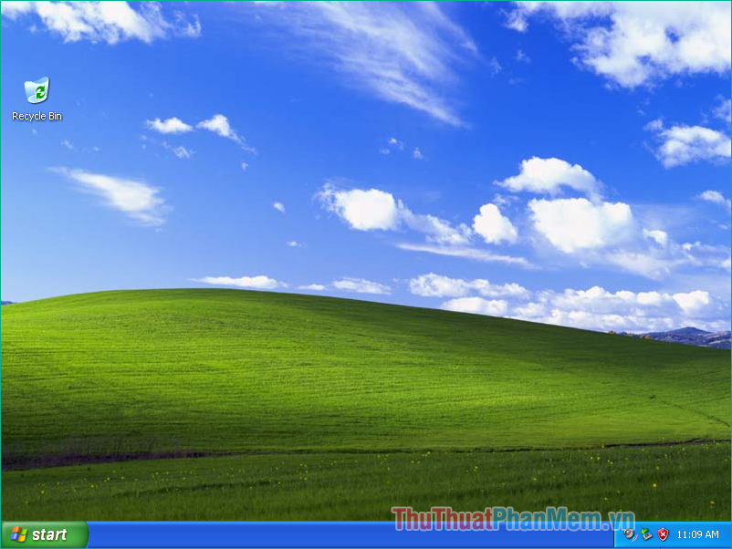 Windows XP đã được cài đặt thành công