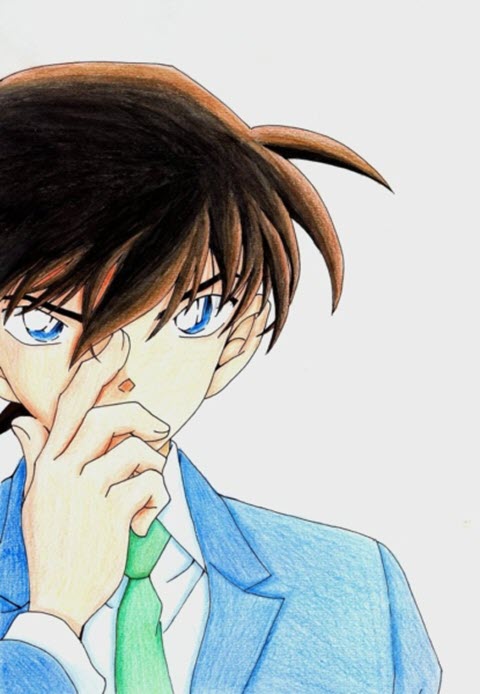 Những bức tranh vẽ đẹp về Shinichi