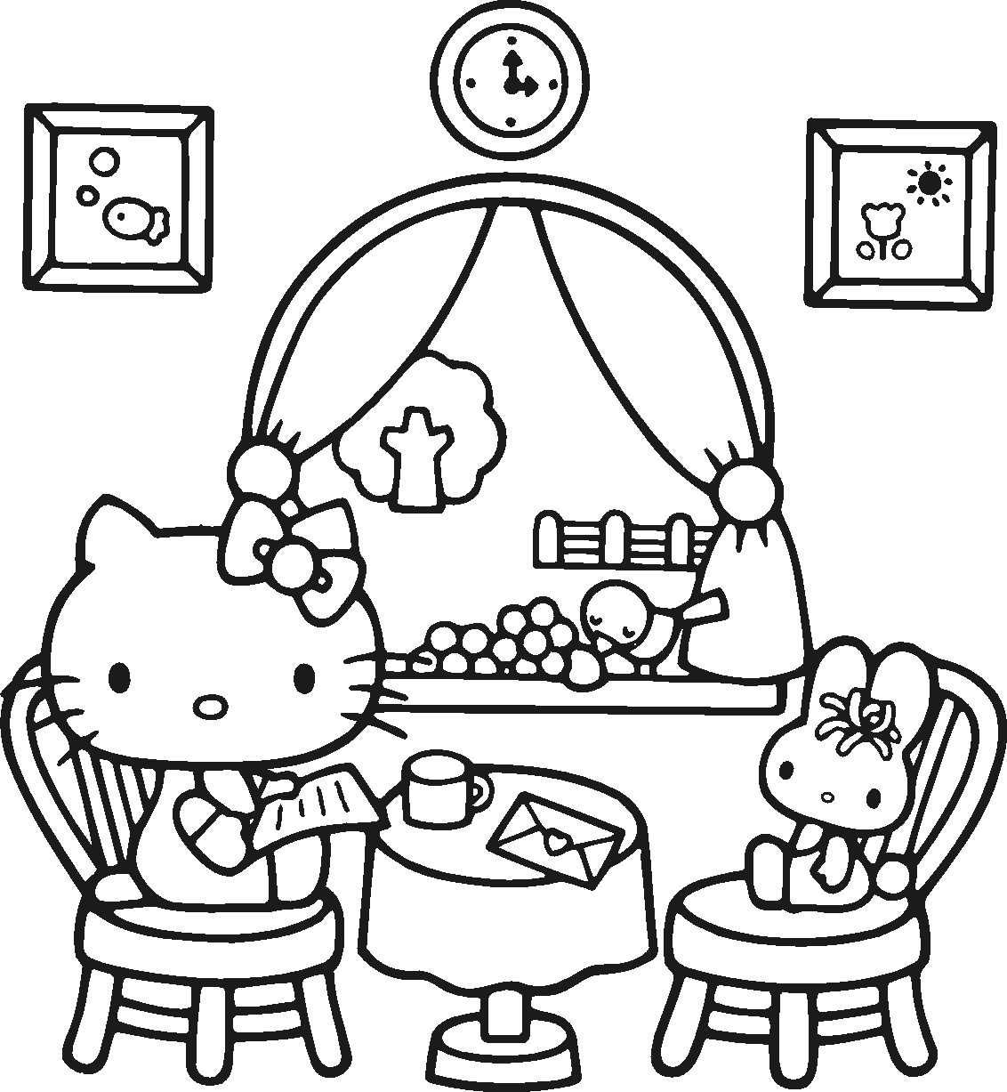 Kitty Coloring