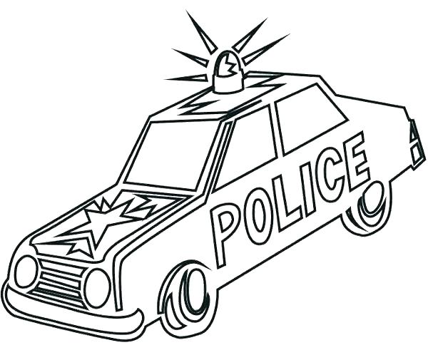 Imatge per pintar de cotxes de policia