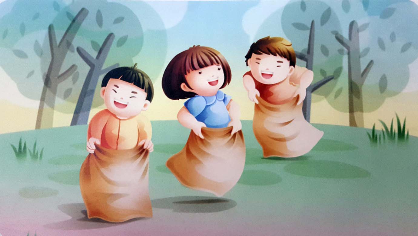 Vẽ tranh đề tài trò chơi dân gian Việt Nam