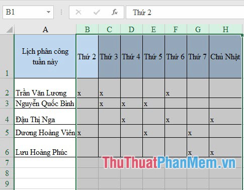 Cách giãn dòng và cột trong Excel cho đẹp