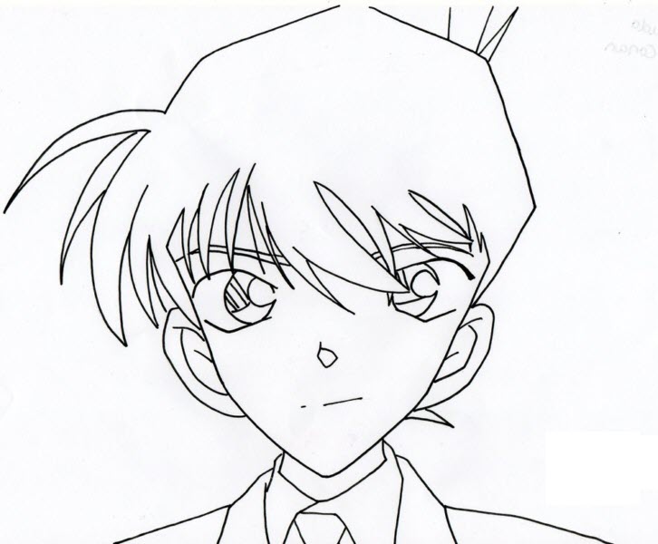 Hình Vẽ Shinichi Đẹp  Kudo Shinichi Ảnh Vẽ Conan Bút Chì