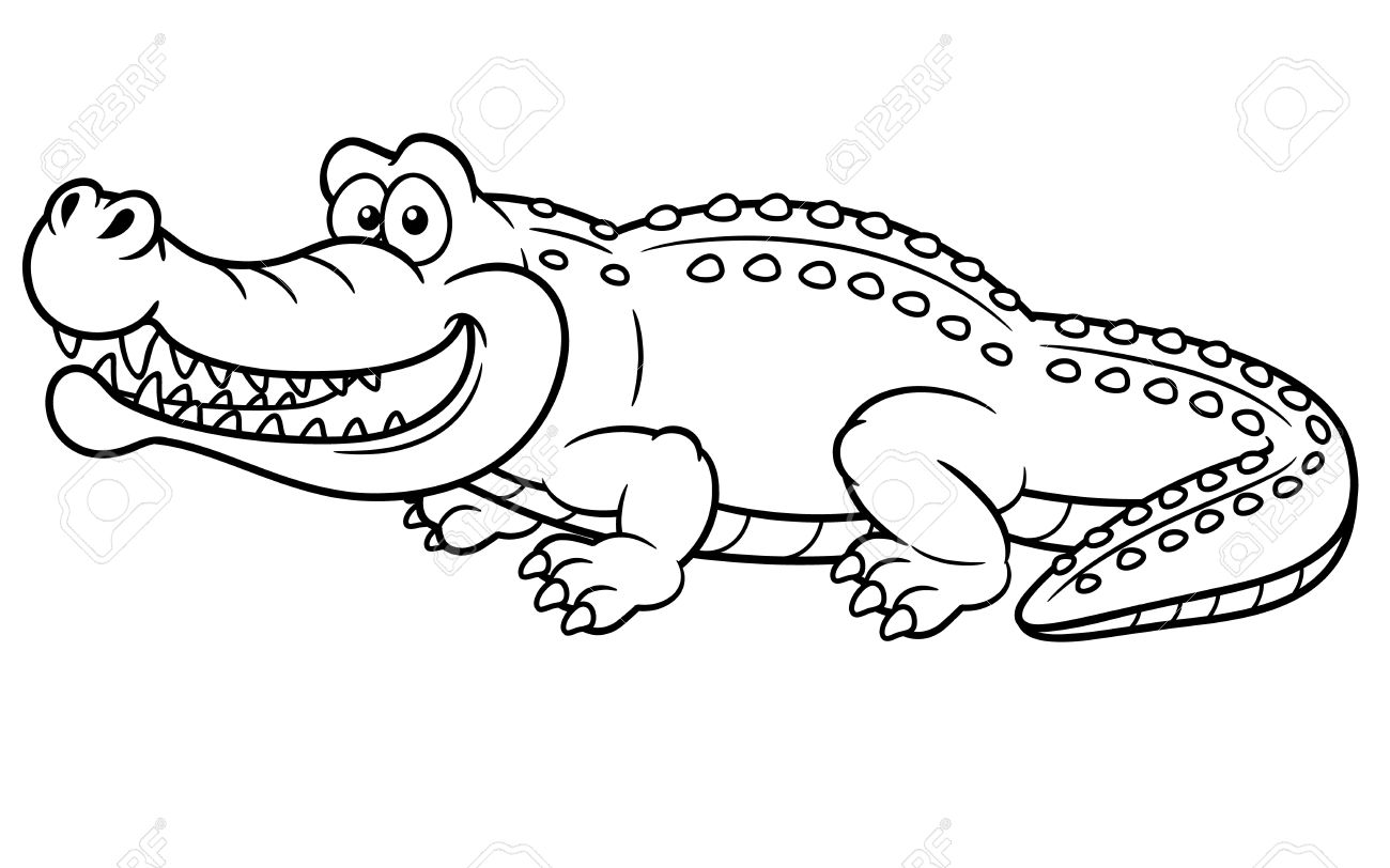 Chi tiết với hơn 51 về tranh tô màu con cá sấu hay nhất  trieuson5