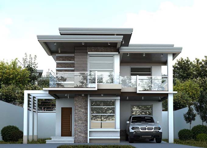 Beautiful 2-storey villa house design