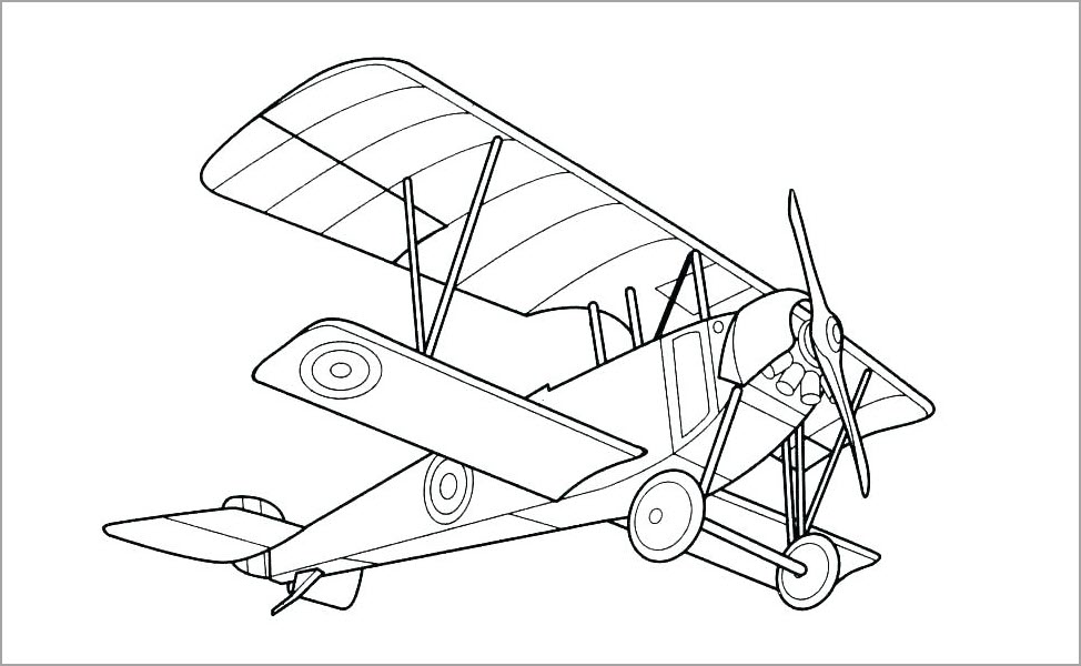 Học cách vẽ máy bay
