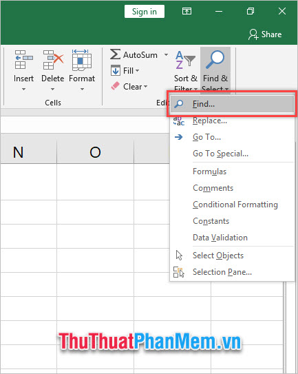 Cách tìm kiếm trong Excel một cách hiệu quả