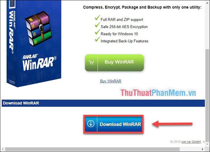 Đặt pass (mật khẩu) cho file bất kỳ bằng WinRAR