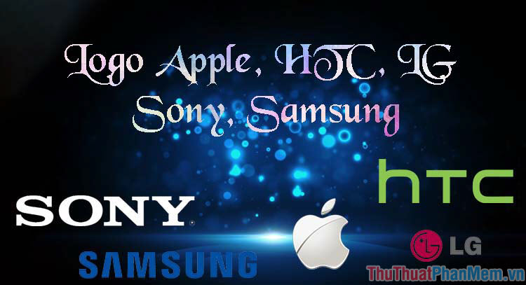 Logo Samsung, LG, Apple, Sony, HTC