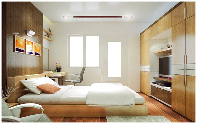 Phòng ngủ hiện đại đơn giản