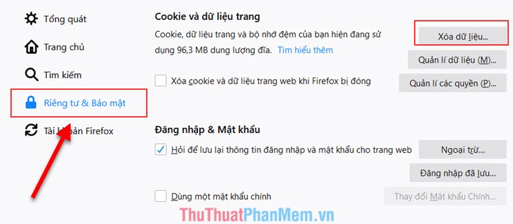 Cách xóa Cookie triệt để trên trình duyệt Cốc Cốc, Chrome, Edge, Firefox