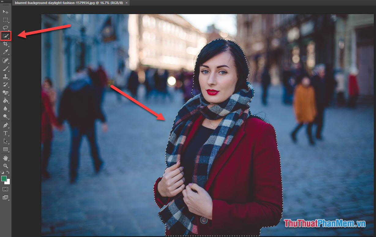 Cách tách người ra khỏi ảnh nền bằng Photoshop chuẩn nhất