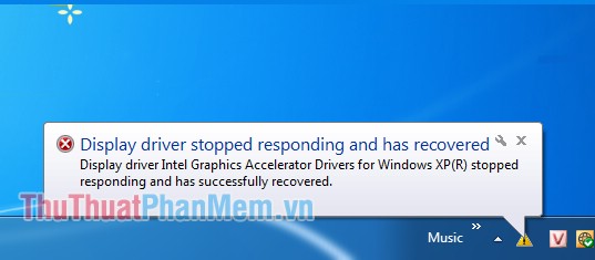 2023 Cách sửa lỗi Display driver stopped responding and has recovered
