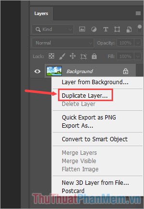 Các thao tác cơ bản trên Layer trong Photoshop