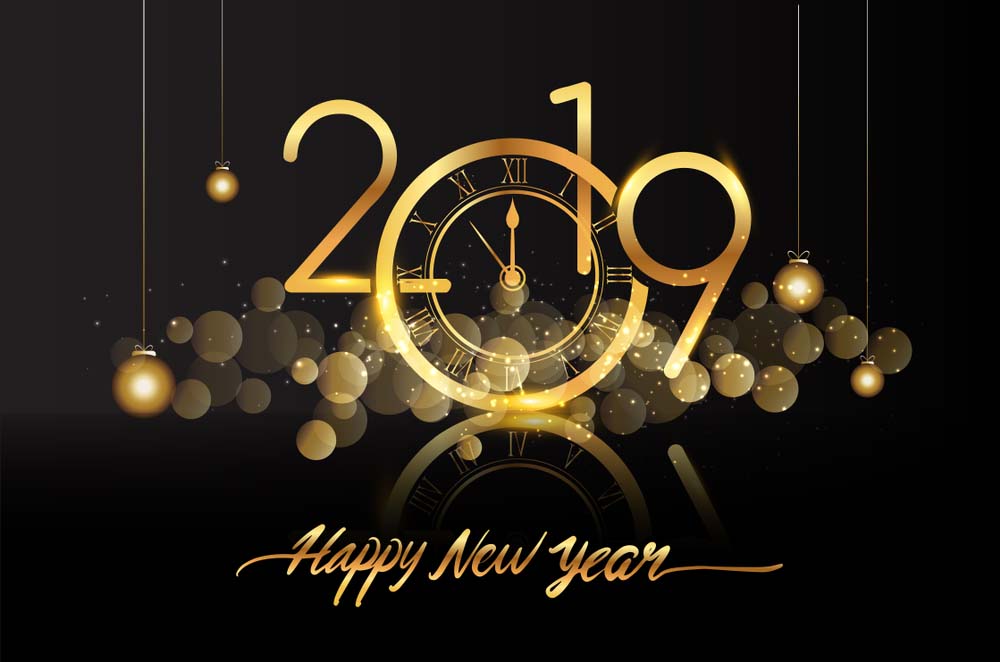 Happy new year 2019 hd wallpaper desktop