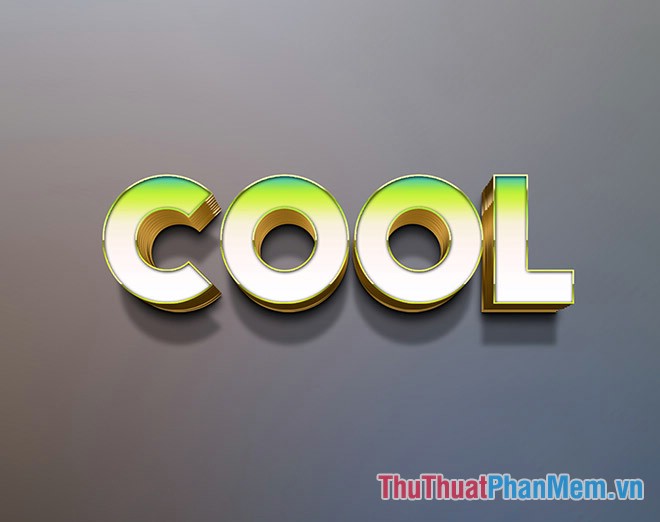 Cool – Hiệu ứng chữ siêu ngầu