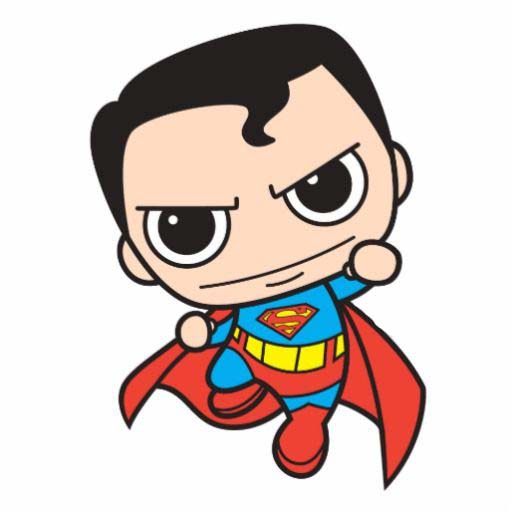 Superman Chibi - Hình chibi siêu nhân Superman đẹp và dễ thương