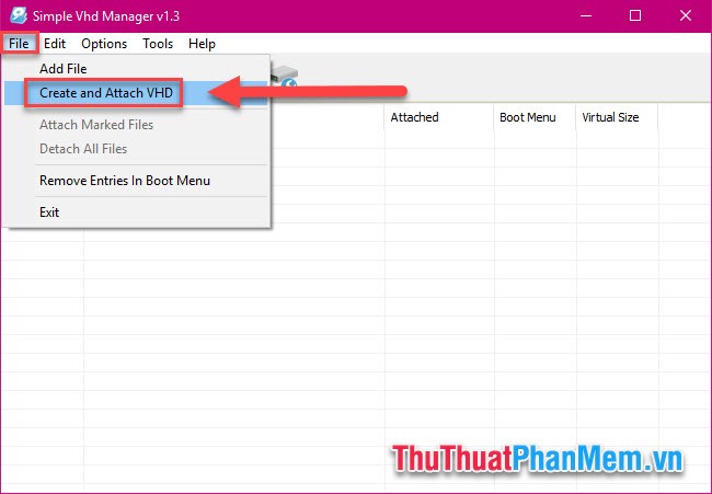 Cách tạo ổ đĩa ảo trên Windows bằng Simple VHD Manager1