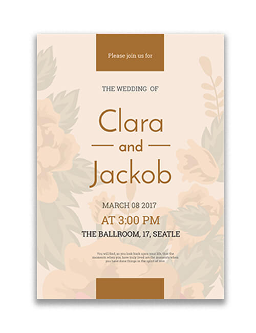 Mẫu thiệp cưới đẹp 18  Wedding Invitation file CDR  Diễn đàn chia sẻ  file thiết kế đồ họa miễn phí