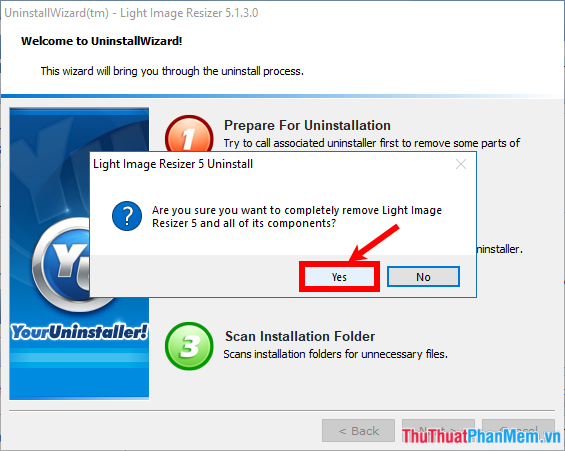 Your Uninstaller - Phần mềm gỡ cài đặt ứng dụng, phần mềm tốt nhất