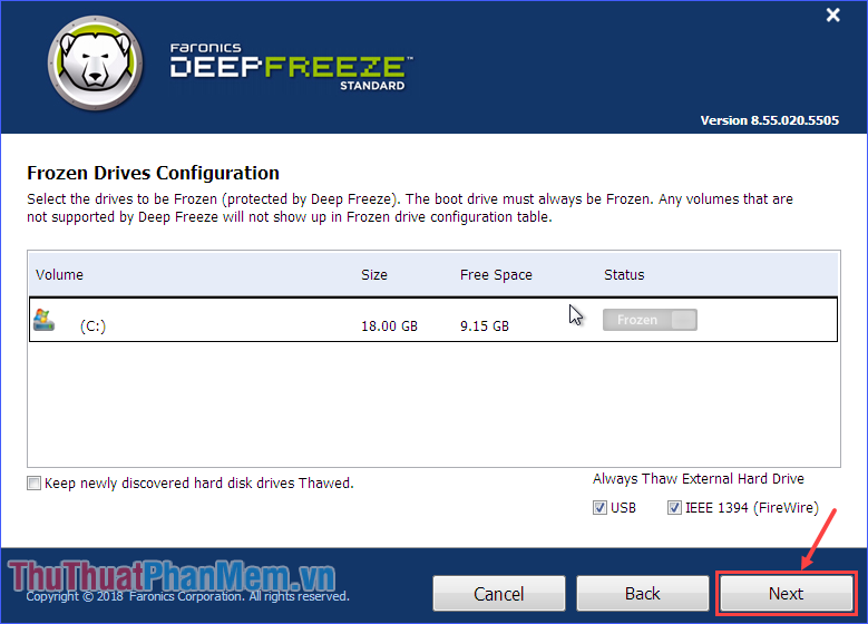 Deep Freeze - Phần mềm đóng băng ổ cứng tốt nhất