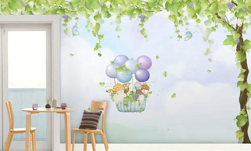 Vẽ tranh tường decor  Nghệ thuật trang trí không gian quán cafe