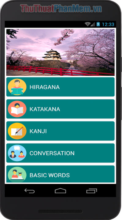 Top 5 phần mềm học tiếng Nhật tốt nhất trên Smartphone cho người mới bắt đầu