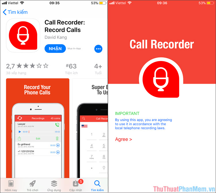 Top 3 phần mềm giúp ghi âm cuộc gọi trên iPhone tốt nhất