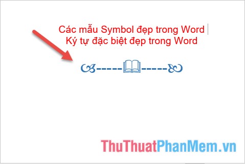 Các mẫu Symbol đẹp trong Word, Ký tự đặc biệt đẹp trong Word | TH ...