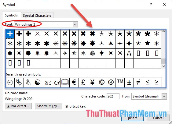 Font = Wingdings2