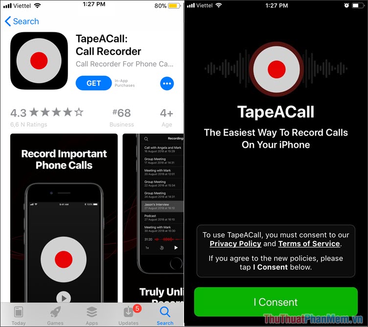 Top 3 phần mềm giúp ghi âm cuộc gọi trên iPhone tốt nhất