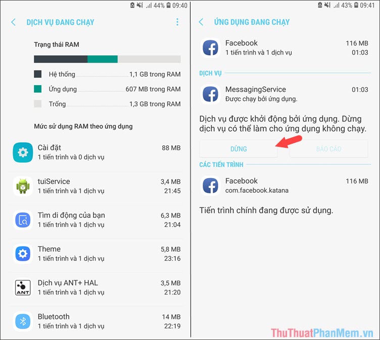 Cách tắt ứng dụng chạy ngầm để tiết kiệm pin cho Android