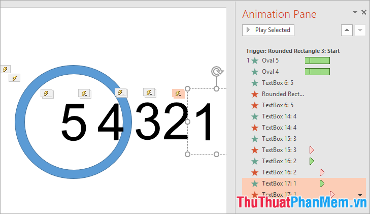 Cách làm đồng hồ đếm ngược trong PowerPoint