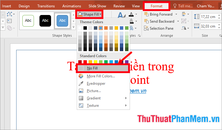 Hướng dẫn tạo khung viền trong Powerpoint