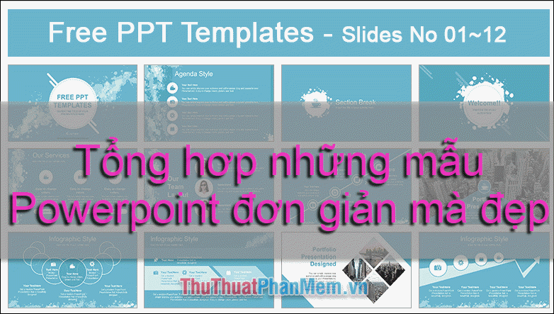 Tổng hợp những mẫu Powerpoint đơn giản mà đẹp