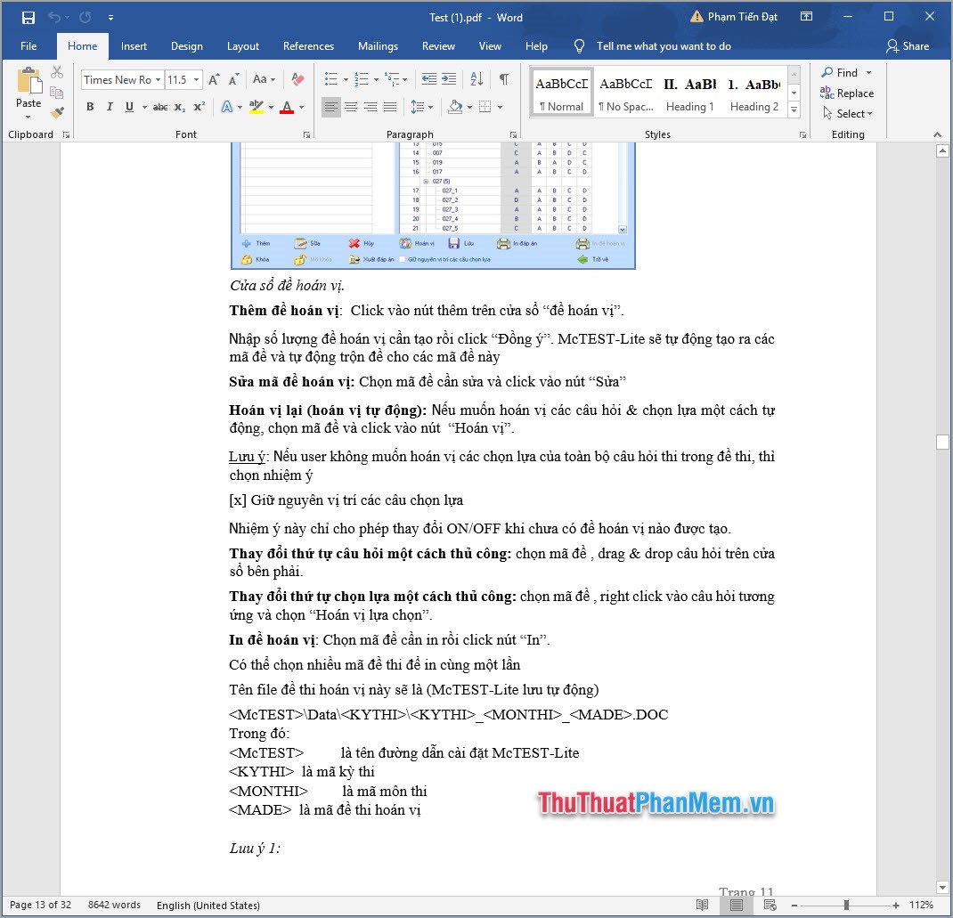 Cách chèn file PDF vào Word nhanh và chuẩn