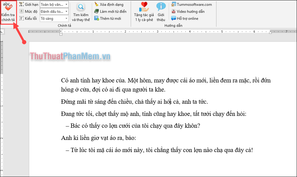 Phần mềm kiểm tra lỗi chính tả tiếng Việt chuẩn nhất