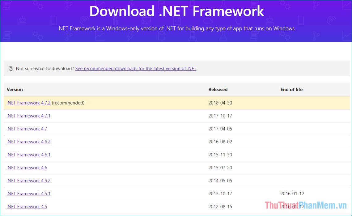 Làm cách nào để cài đặt .NET Framework?