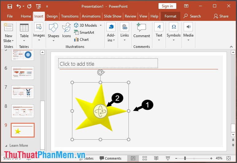 Cách chèn mô hình 3D vào Word và PowerPoint trong Office 2016