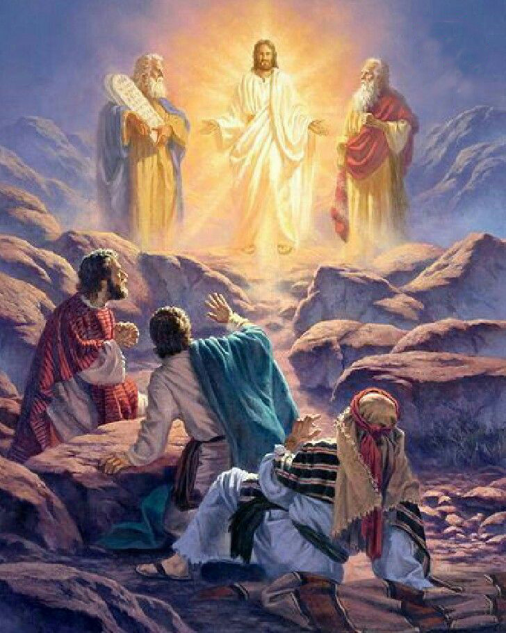Các đồ đệ thấy vinh quang của Chúa Giêsu trên con đường mộ đạo