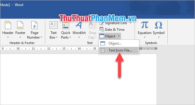 Text from file