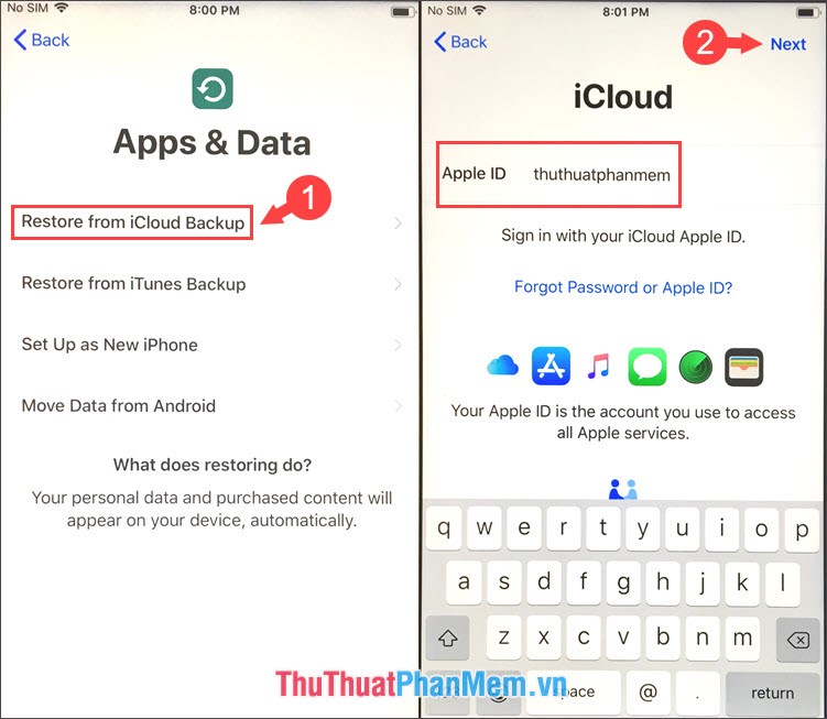 Cách Backup (Sao lưu) và Restore (khôi phục) dữ liệu trên iPhone, iPad