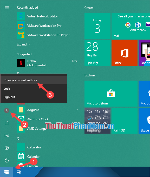 Cách thay đổi ảnh tài khoản, avatar, hình đại diện của tài khoản trên Windows 10