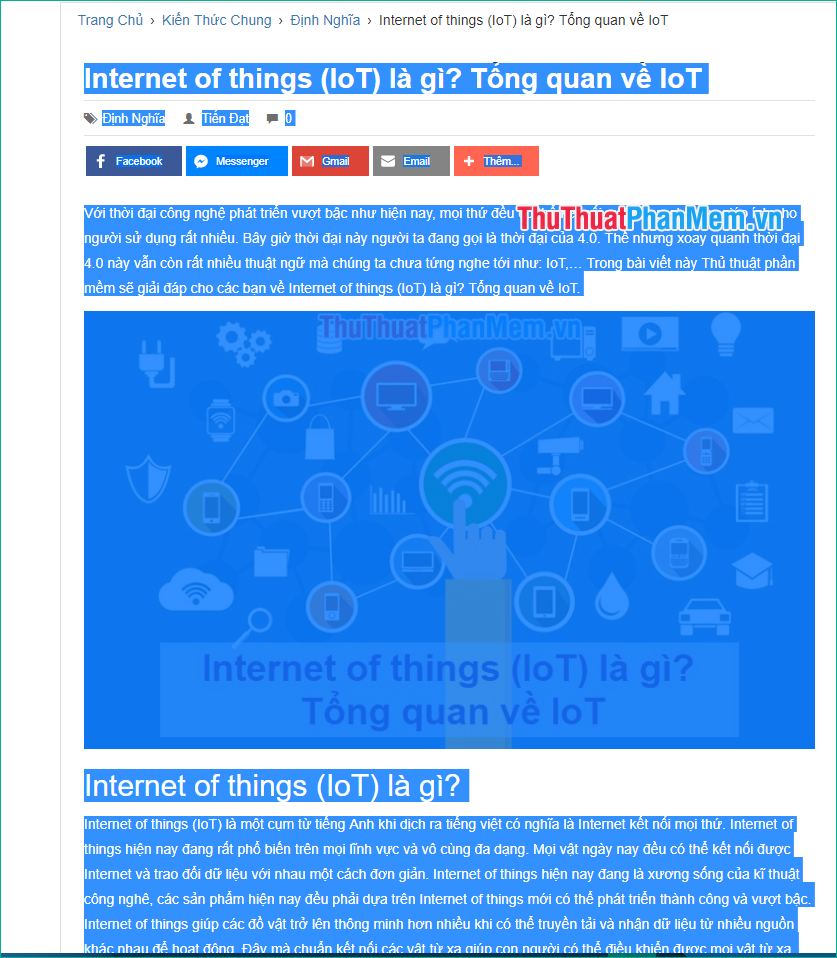Copy nội dung muốn lưu lại