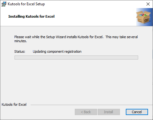 Installing Kutools for Excel