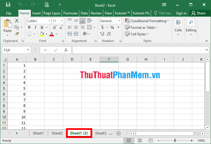 Cách copy sheet từ file Excel này sang file Excel khác