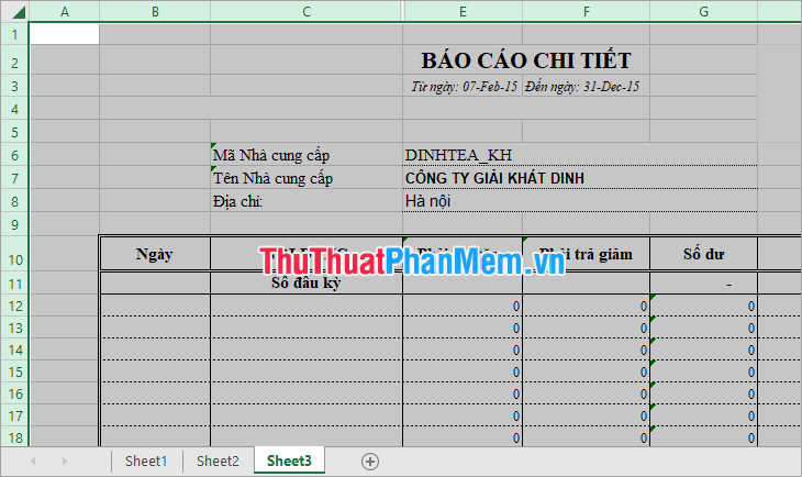 Cách copy sheet từ file Excel này sang file Excel khác