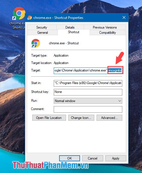 Cách mở Tab ẩn danh (Incognito) tự động trên Chrome, Cốc Cốc, Firefox